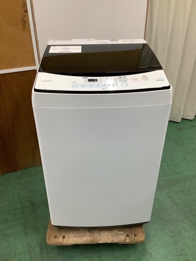 安心の６ヶ月保証付き！！　maxzen　7.0kg全自動洗濯機　JW07MD01WB  2018年製