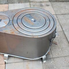 商談中です　価格下げました　薪ストーブ　煙突付き