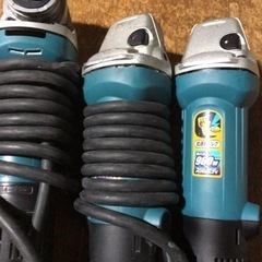 【値下げしました】マキタグラインダー3台セット【ジャンク品】