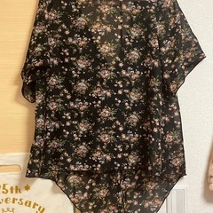 花柄羽織り　M sizeの画像