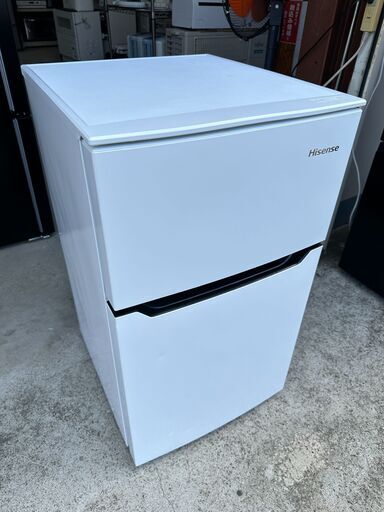 【動作保証あり】Hisense ハイセンス 2020年 HR-B95A 93L 2ドア 直冷式 冷凍冷蔵庫 【管理KRR641】