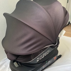 エールべべ　クルット4iグランス　プラチナブラック　BF885 ISOFIX AILEBEBE の画像