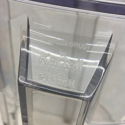 【ジモティー割引で最大15％OFF⭐️】kartell カルテル チャールズゴーストハイ カウンターチェア②
