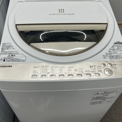 TOSHIBA 洗濯機　年製2016 6kg 動作品