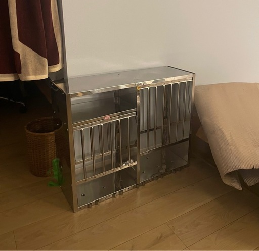 インディアンキッチンラック　ステンレス HAY ツェツェアソシエ