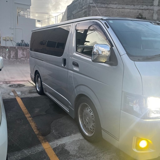 ハイエース200系　3型前期　売り90万　軽トラ追金交換OK