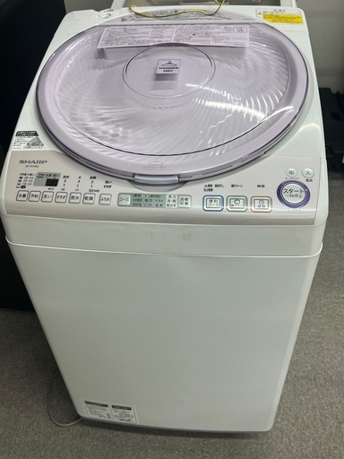 SHAP ES-TX74KS 洗濯機　7kg 年製2014 動作品