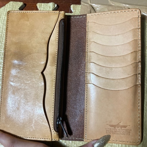 定価¥34,100 Funny 長財布 本革 ブランド