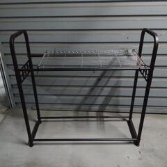 タイヤラック2段　耐荷重200kg