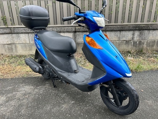 ⭐️アドレスV125低燃費FIモデル⭐️プラグ・グリップなど新品交換済みで快調⭐️原付2種ピンクナンバースクーター⭐️