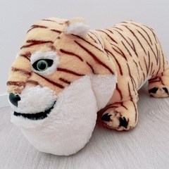 シャクレルプラネット　ライオン&トラ　ぬいぐるみの画像