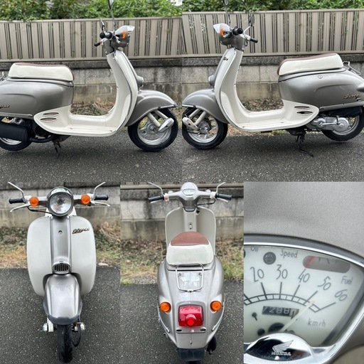 ⭐️ジョルノ快速2スト⭐️プラグ・ミラー・プラグキャップなど新品交換済み⭐️色々整備で快調⭐️50cc原付スクーター⭐️