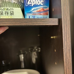 ニトリ　食器棚の画像