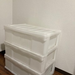 3段収納ケースの画像