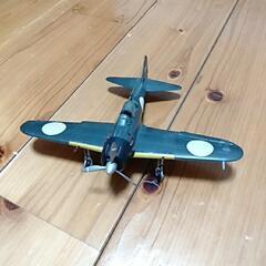 プラモデル 戦闘機 3機の画像
