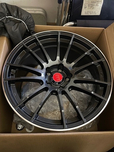 新品未使用 ZSS DG7R 10.5J +15 114.3 18インチ ホイール