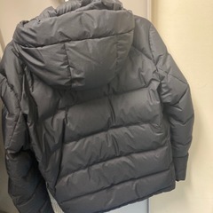 ユニクロ　メンズダウン Sサイズ　黒　　の画像