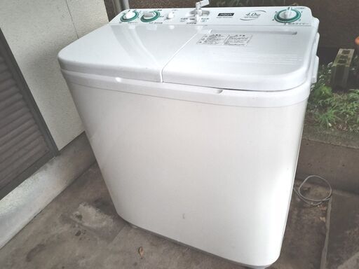 2層式 洗濯機　アクアAQW-N401 洗濯・脱水 4kg