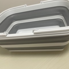 折りたためるバケツ
