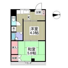 EO✨敷金ゼロ、礼金ゼロ、仲介手数料ゼロ💞バストイレ別☆TVイン...