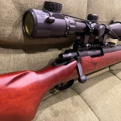 M40 リアルウッド エアガン 木製ストック の画像