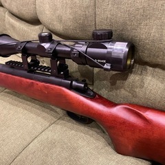 M40 リアルウッド エアガン 木製ストック の画像