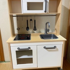 IKEA おままごとキッチン 食器棚　