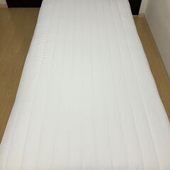 【取りに来てくださる方限定】無印良品 脚付マットレス ポケットコイル（サイズ：シングル）の画像