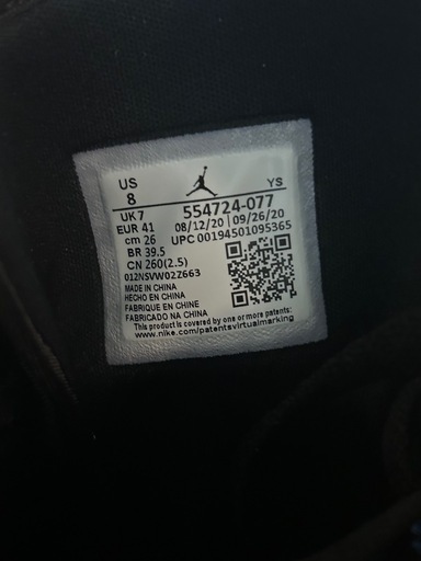 エアジョーダン1　ミッド　ハイパーロイヤル　26.0cm