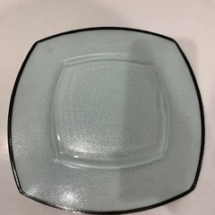 ガラス スクエアプレート 平皿 お皿 食器の画像