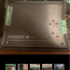 kickerウーファーセットの画像