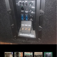 kickerウーファーセットの画像