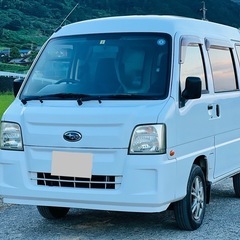 ◎ H22年EBD-TV2 ◎サンバーバン4WD AT◎パワステ...