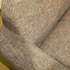 【Francfranc ピンクソファー】の画像