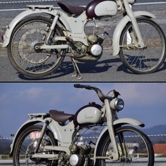 スズモペット SM-1 2スト 50cc 原付　モペット 昭和レトロ 旧車の画像