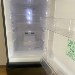 三菱ノンフロン冷凍冷蔵庫MR-P15W-B型　冷蔵庫　一人暮らし用の画像