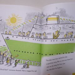 英語絵本　ハリーのだいかつやく　HARRY and the Lady Next Doorの画像