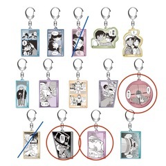 コナン展　アクリルキーホルダー　ジン　ベルモット　赤井