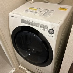 【9/19受け渡し】　SHARP ドラム式洗濯機　ES-S7C