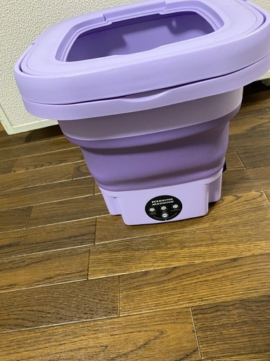 (新品、未使用)米国規格に準拠した8L折りたたみ式洗濯機