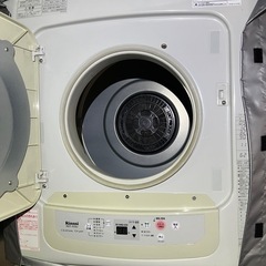 【八戸市内配送無料】5kg 乾燥機 2010？年式　リンナイ　RDT-51USU 都市ガス