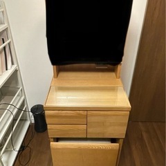 【引渡先確定】ニトリ　ドレッサーNノワールLBR