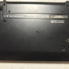 セイコーインスツル　電子辞書　SII　DAYFILER　DF-X900Rの画像