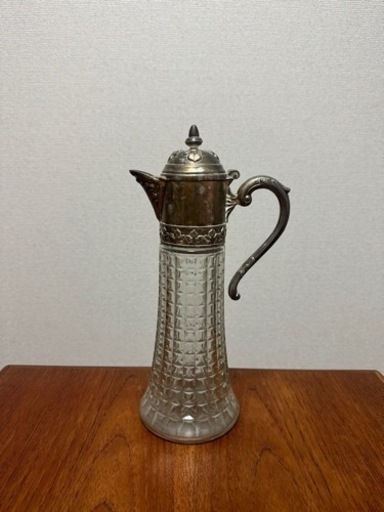 【vintage】イタリア　シルバー　\nデキャンタ  花瓶