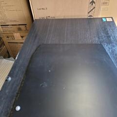 4459 回転板付きテレビスタンドヤマダ YFZ1200GT　
幅140×奥行き44×高さ40cm　
テレビ台 YFZ1200ZTの画像