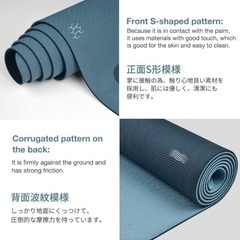 エクササイズマット フィットネスマット トレーニングマットの画像