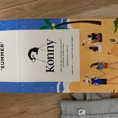 美品　コニー　抱っこ紐　メッシュタイプ　Mサイズ　グレーの画像