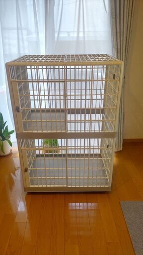 猫用ケージ　アイリスオーヤマ　ほぼ未使用