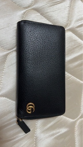 GUCCI MARMONT ラウンドファスナー長財布