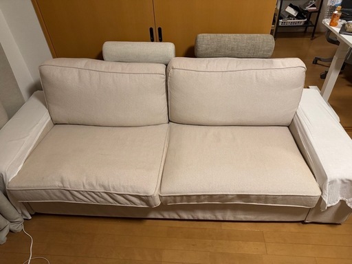 IKEA3人掛けソファ、購入から8ヵ月